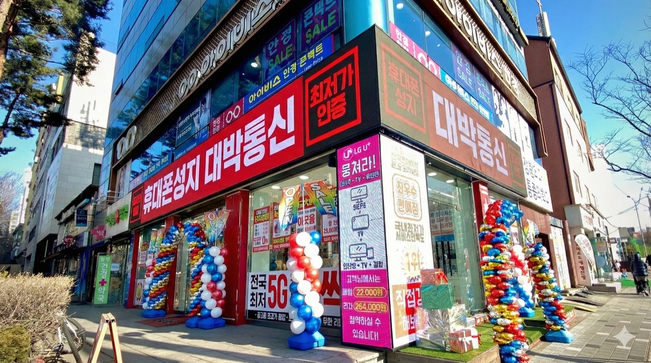 장지 본점 전경